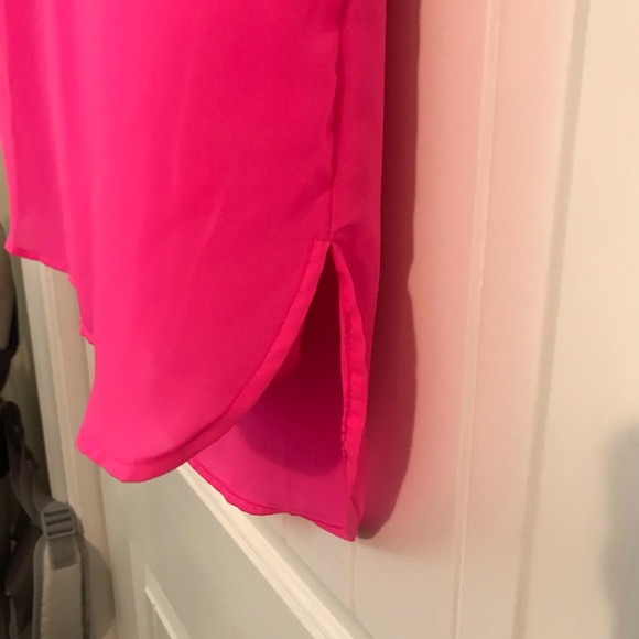 Hot pink midi dress Size M - Picture 3 of 7